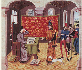 Chroniques de Jean Froissart sur le Château fort de Valon